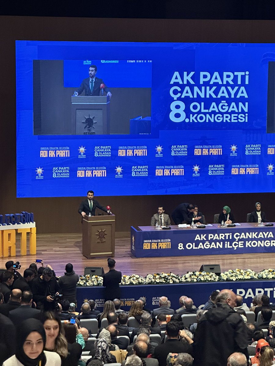 Ak Parti Çankaya Kongresi hayırlı olsun <a href="/ozgurozzcan/">Özgür Özcan</a> <a href="/KaradumanBaran/">Muhammed Baran KARADUMAN</a>