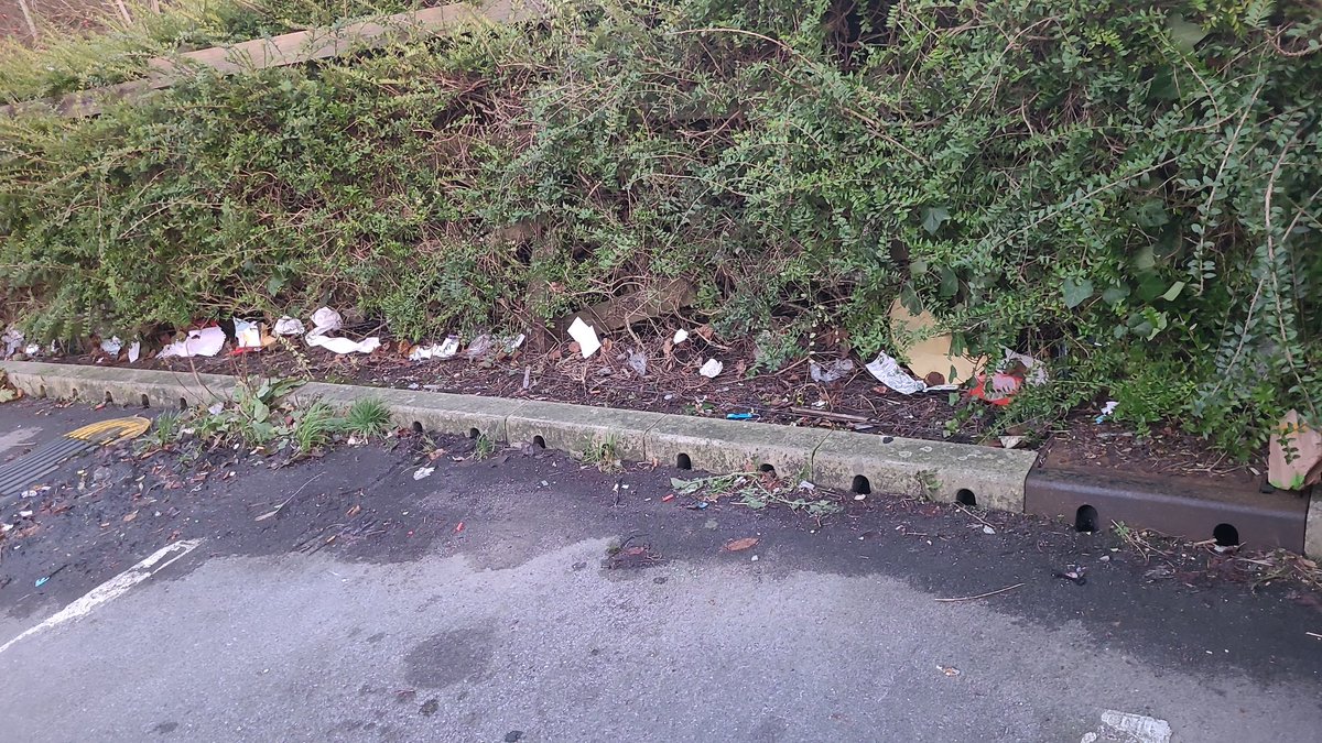 There's an appalling amount of litter in the car park od <a href="/asda/">Asda</a> at Blackwood.

<a href="/AsdaServiceTeam/">Asda Service Team</a>
