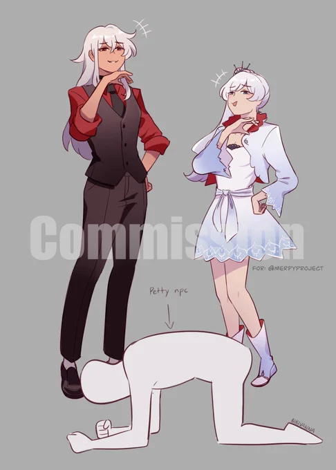 Some art commission I did #artcommission 