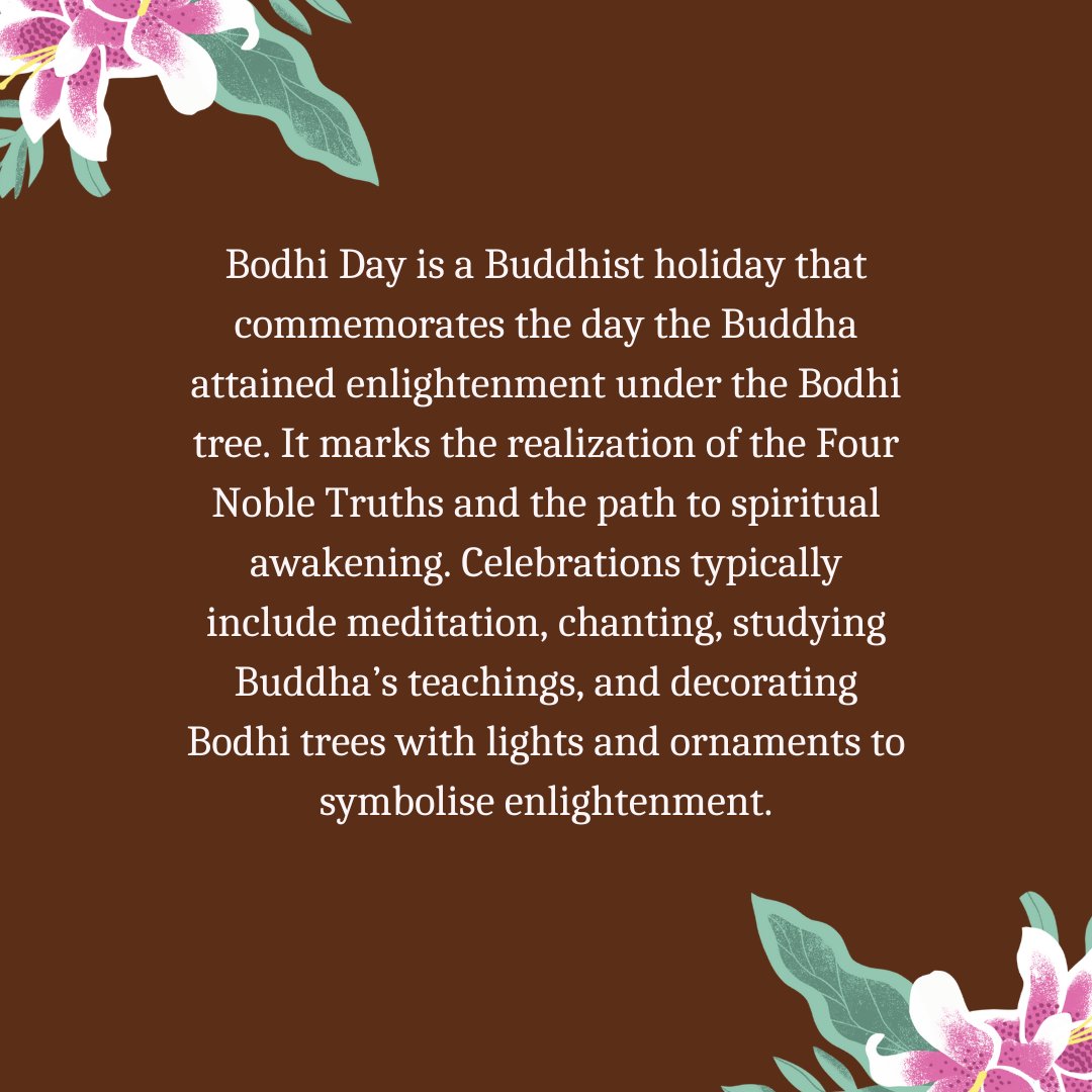 Letters_Against's tweet photo. Happy Bodhi Day!🪷 https://t.co/XyyEPmYTiR