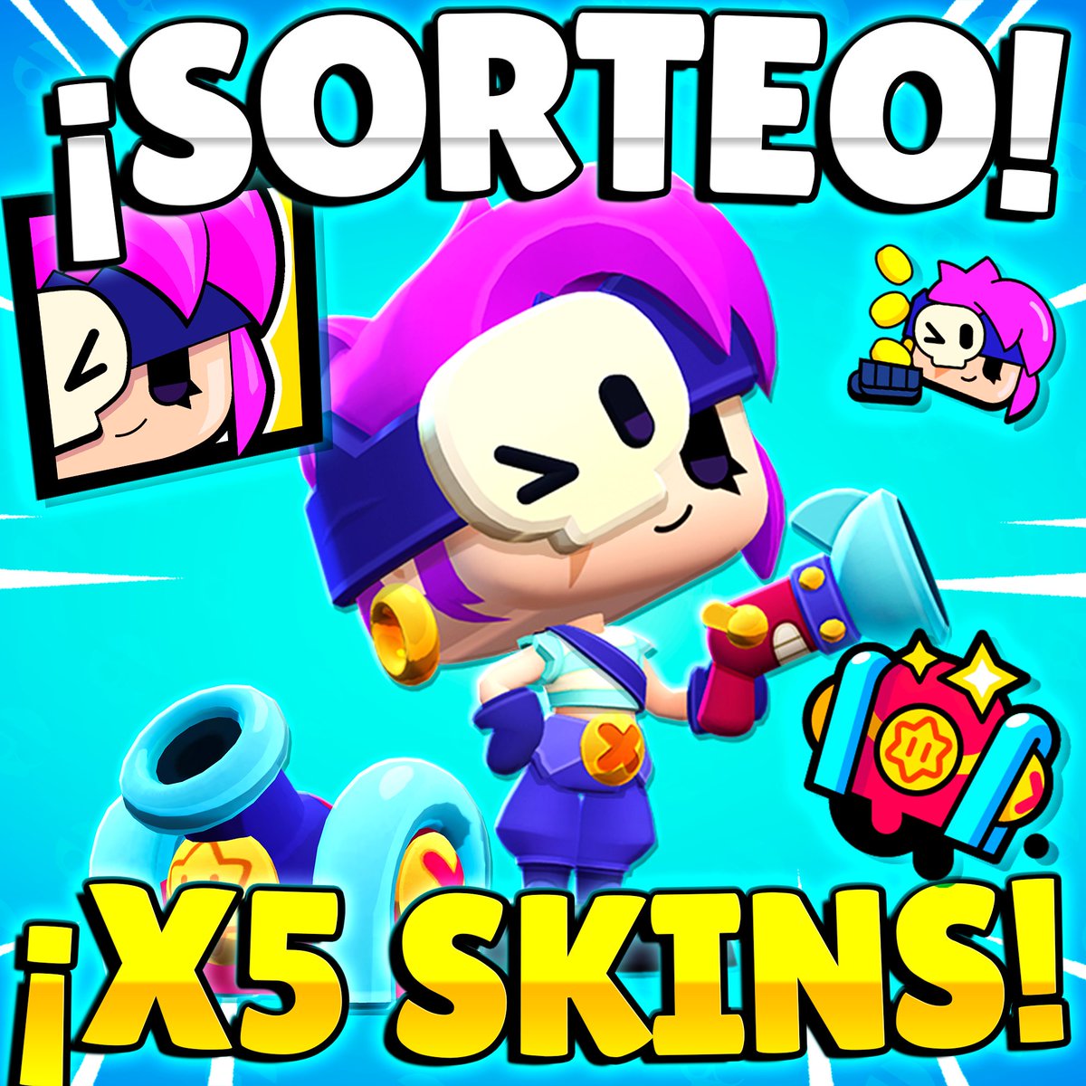 ¡SORTEO X5 SKINS PENNY! 🥳🎉
🔴 Requisitos:
🔷 Seguirme en Twitter: <a href="/BsGabino/">Gabino BS</a> 
🔶 Seguirme en Instagram: @GabinooBS
♥ Dar Like Al Post
🔁Retweet
📩 Etiqetar a un amigo!

🎁 Ganadores el 12/12/2024 ¡Suerte! 🍀 #PopPennyGiveAway