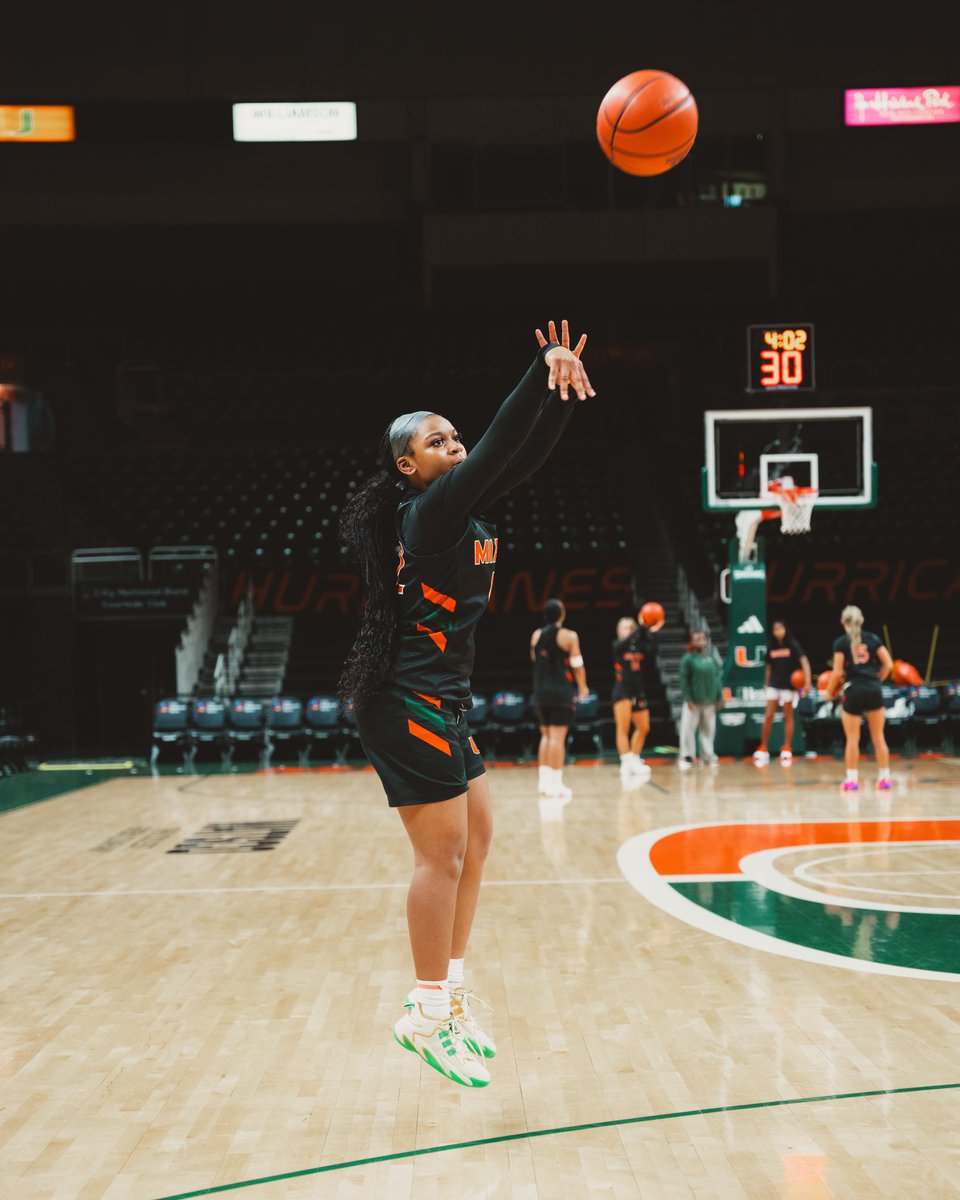 CanesWBB's tweet photo. Reps remove doubt 🏀
#shootaround https://t.co/fIRiZVSLIV