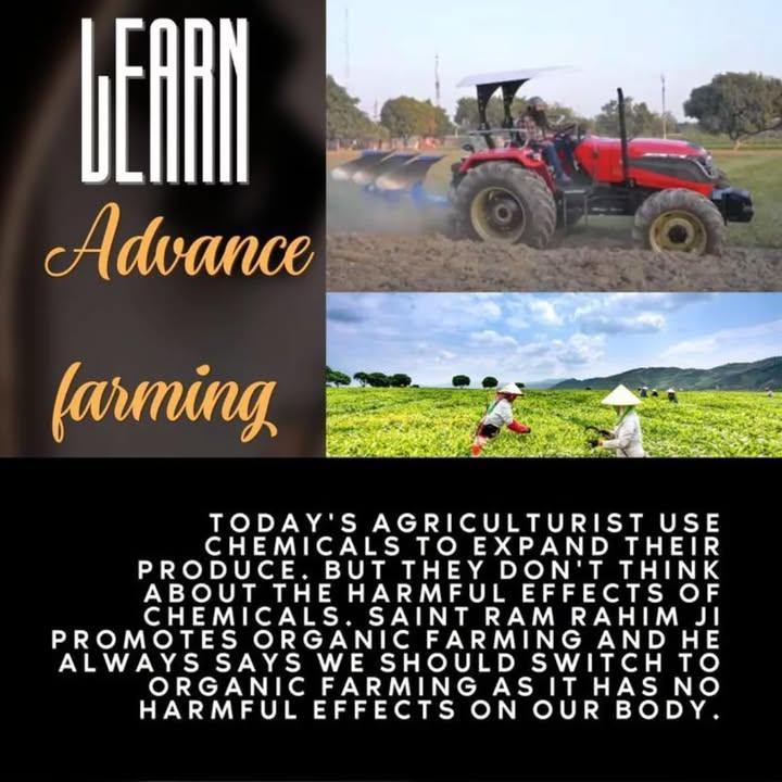 Nehainsan25's tweet image. Organic farming may seem costly to the farmers as compared to unorganic farming. But it results in multitudinous profits when sold commercially. So adopt organic farming as told by His Holiness Saint Dr MSG.
#OrganicFarmingTips #GrowOrganic
#AdvanceAgriculture
#FarmingTips