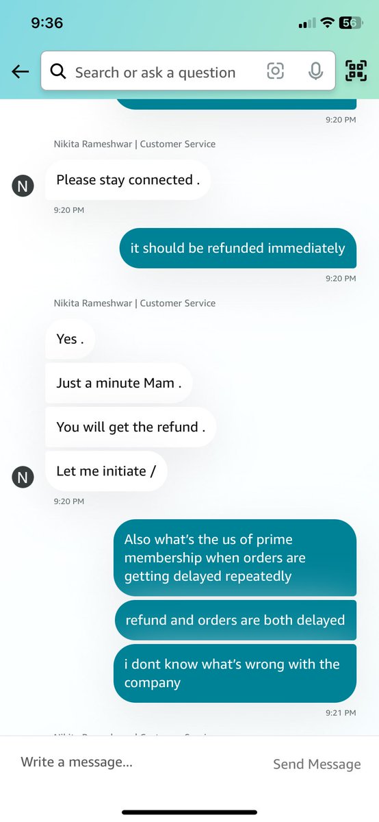 anupamporwal's tweet photo. @amazonIN poor service look at this unprofessional behaviour by your executives and poor delivery by #Hyderabad @amazonIN team https://t.co/rJLBrCYJ83