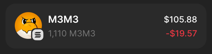 To support <a href="/WEAREM3M3_/">M3M3</a> as the first token launched on <a href="/MeteoraAG/">Meteora</a>'s new product M3M3.meteora.ag, we'll be distributing 1 $M3M3 per mDCF in our payouts tonight.

If we get 30+ retweets, we'll double the amount.

If <a href="/WEAREM3M3_/">M3M3</a> would also like to give back/we have hash list!