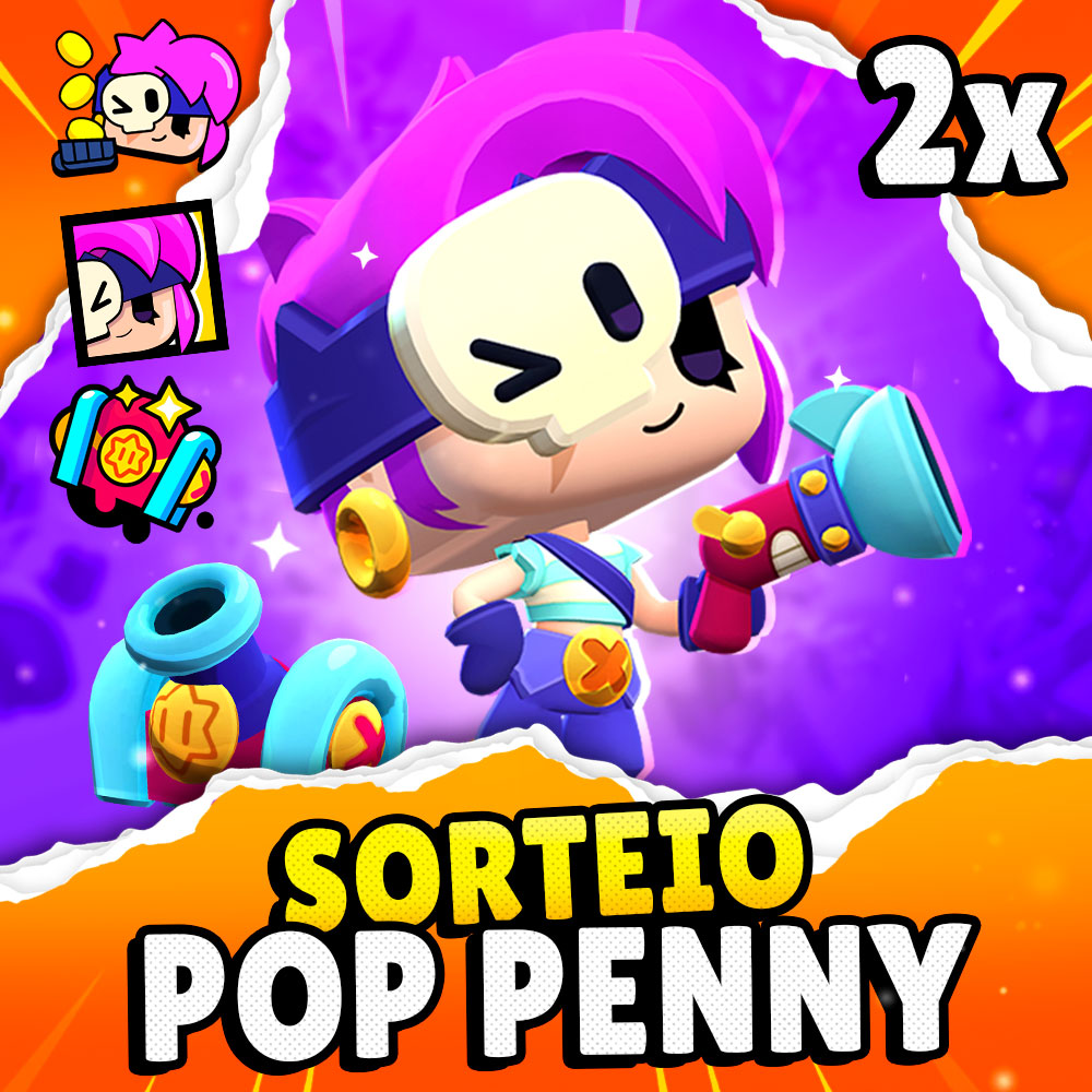 🌲 SORTEIOOOO 🌲
2 PESSOAS GANHARÃO A SKIN DA POP PENNY + PIN + ÍCONE DE PERFIL

Regras:
🔸 Seguir: <a href="/prothagame/">Protha</a>  e dar RT nesse post!
🔸 Usar o código PROTHA
🔸 Se inscrever no meu canal: youtube.com/prothagame

Resultado: 15/12/2024 ✨

#BrawlStars #PopPennyGiveaway