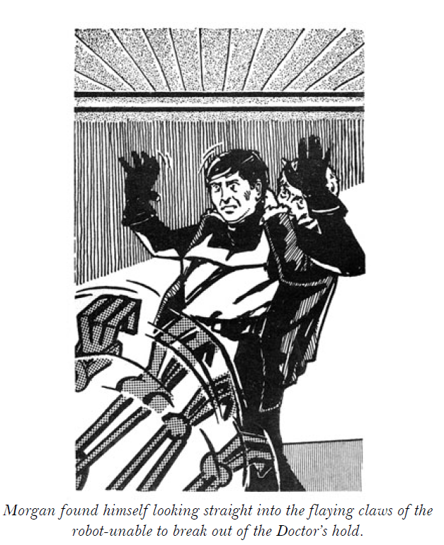DWUDatabase's tweet photo. I like having the occasional illustrations in these novels. I'm not sure how long these lasted for but I can't remember them being in many of the books #DoctorWho #DoomsdayWeapon https://t.co/IFBj5sAxty