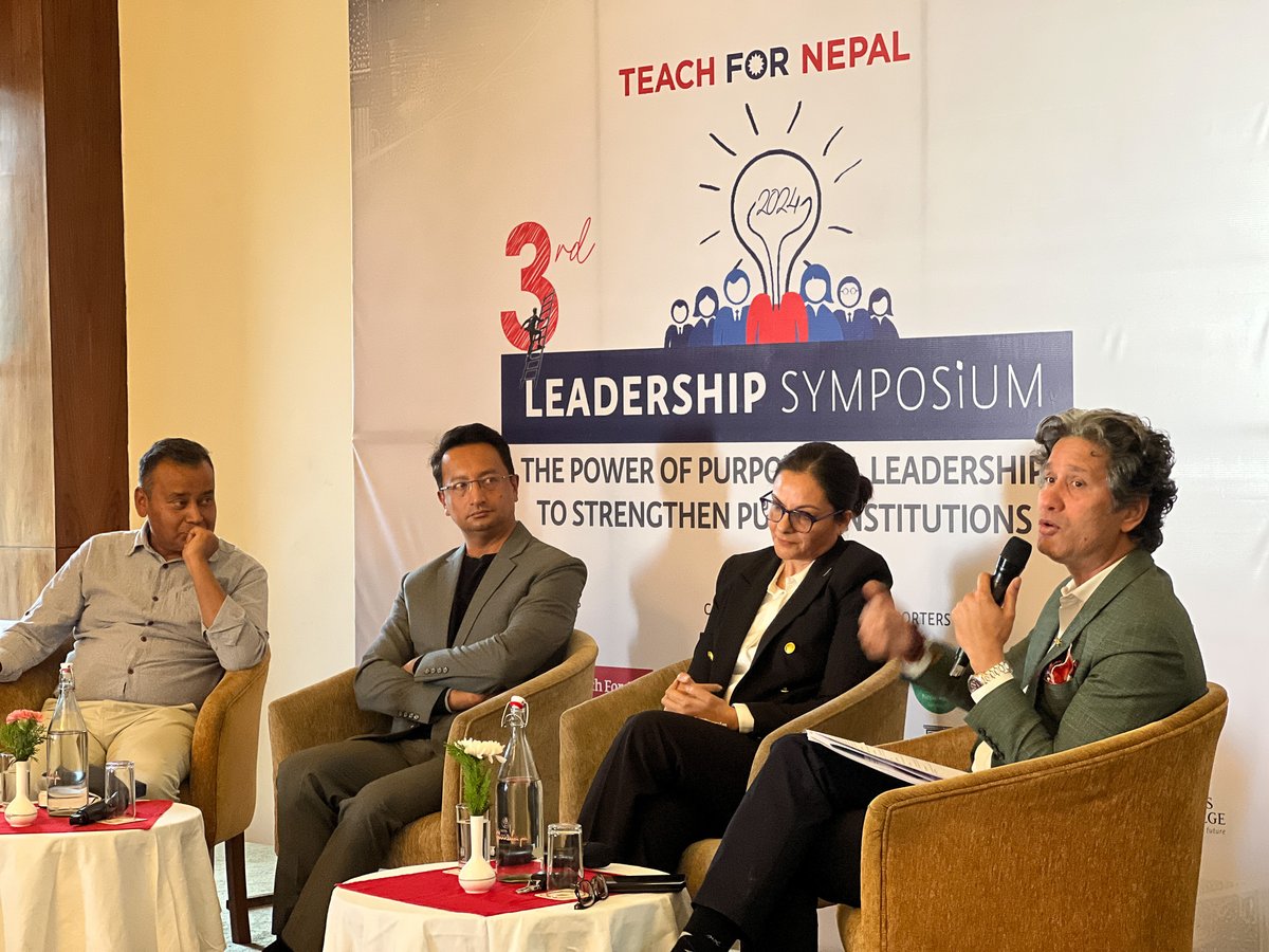 "Every time I attend Teach For Nepal’s events, I'm amazed by their clarity and impact. Those who are unsure one day become entrepreneurs or community leaders, sharing inspiring success stories the next." <a href="/DilBhusanPathak/">Dil Bhusan Pathak🇳🇵</a>  #Inspiration #PurposefulLeadership #SuccessStories