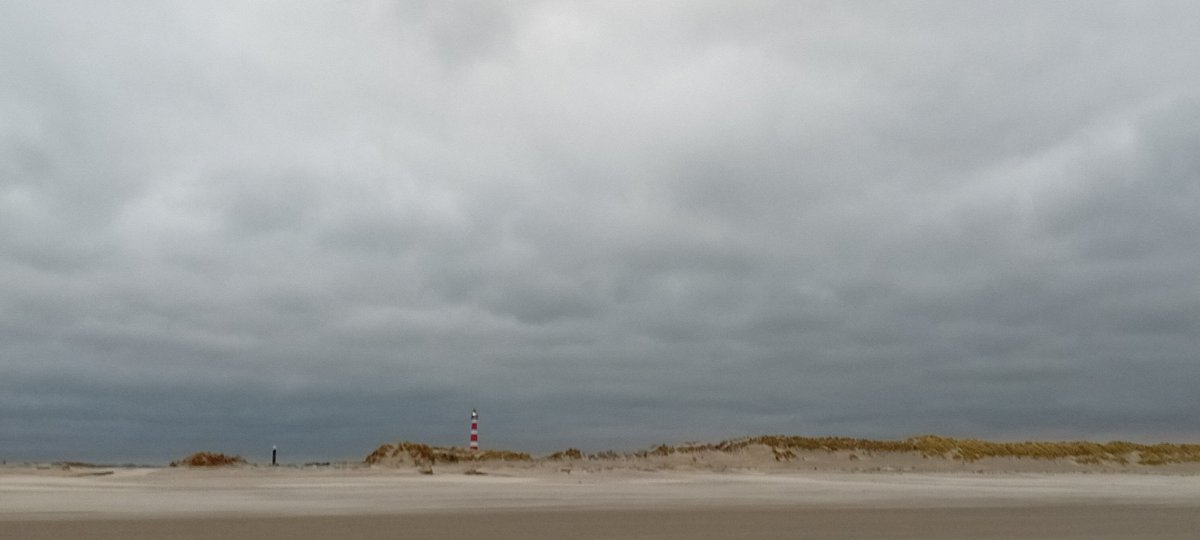 Vroeg donker op Ameland....