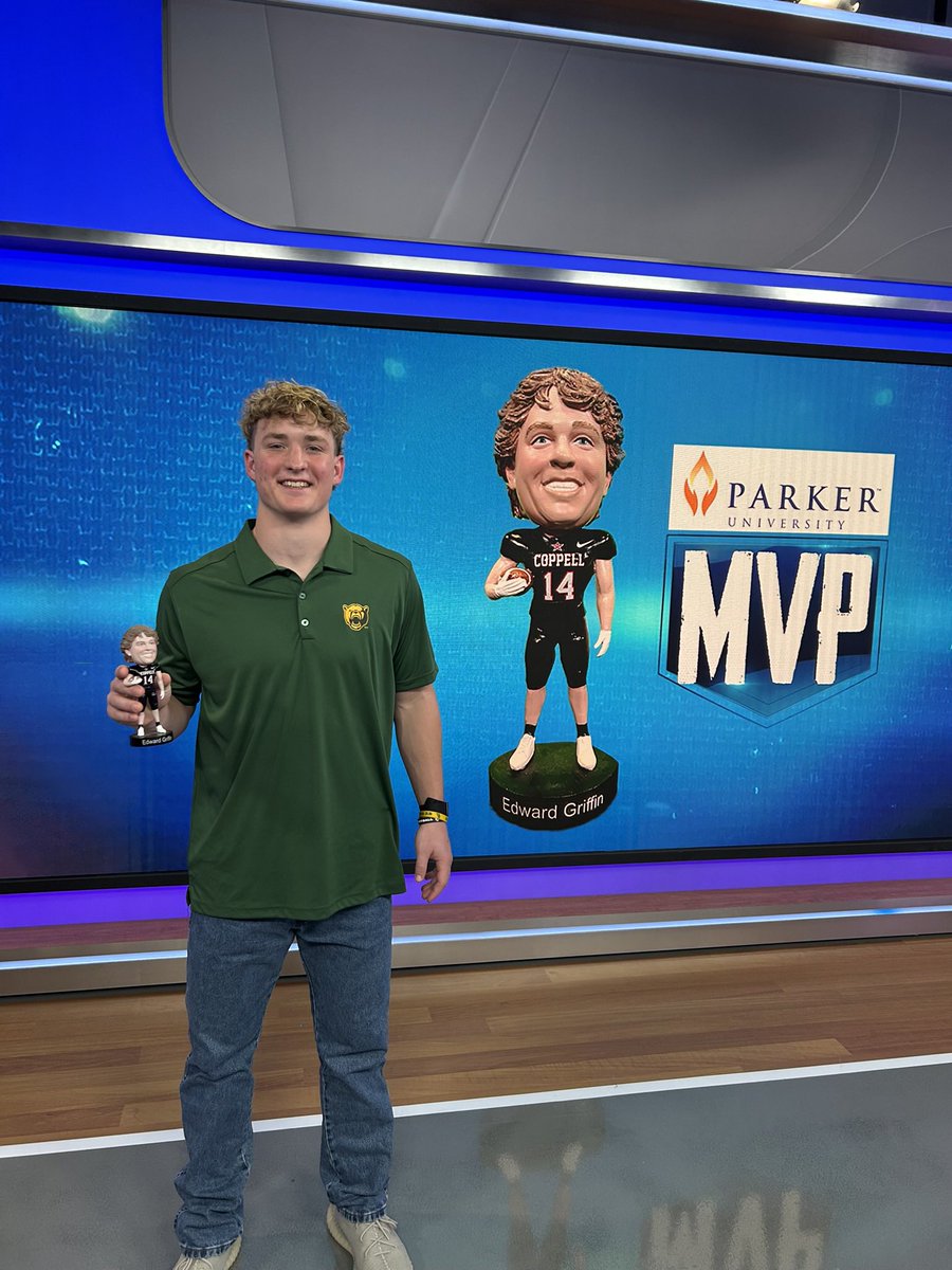 DFW Inside High School Sports (@ihss_dfw) on Twitter photo Thanks to โAlways Readyโ Eddie Griffin for joining us today. Great kid and will do some things in Waco. <a href="/Edward14Griffin/">Edward Griffin</a> <a href="/coppellfootball/">Coppell Football</a> <a href="/BUFootball/">Baylor Football</a> <a href="/ParkerUniv/">Parker University</a> Thanks to โAlways Readyโ Eddie Griffin for joining us today. Great kid and will do some things in Waco. <a href="/Edward14Griffin/">Edward Griffin</a> <a href="/coppellfootball/">Coppell Football</a> <a href="/BUFootball/">Baylor Football</a> <a href="/ParkerUniv/">Parker University</a>