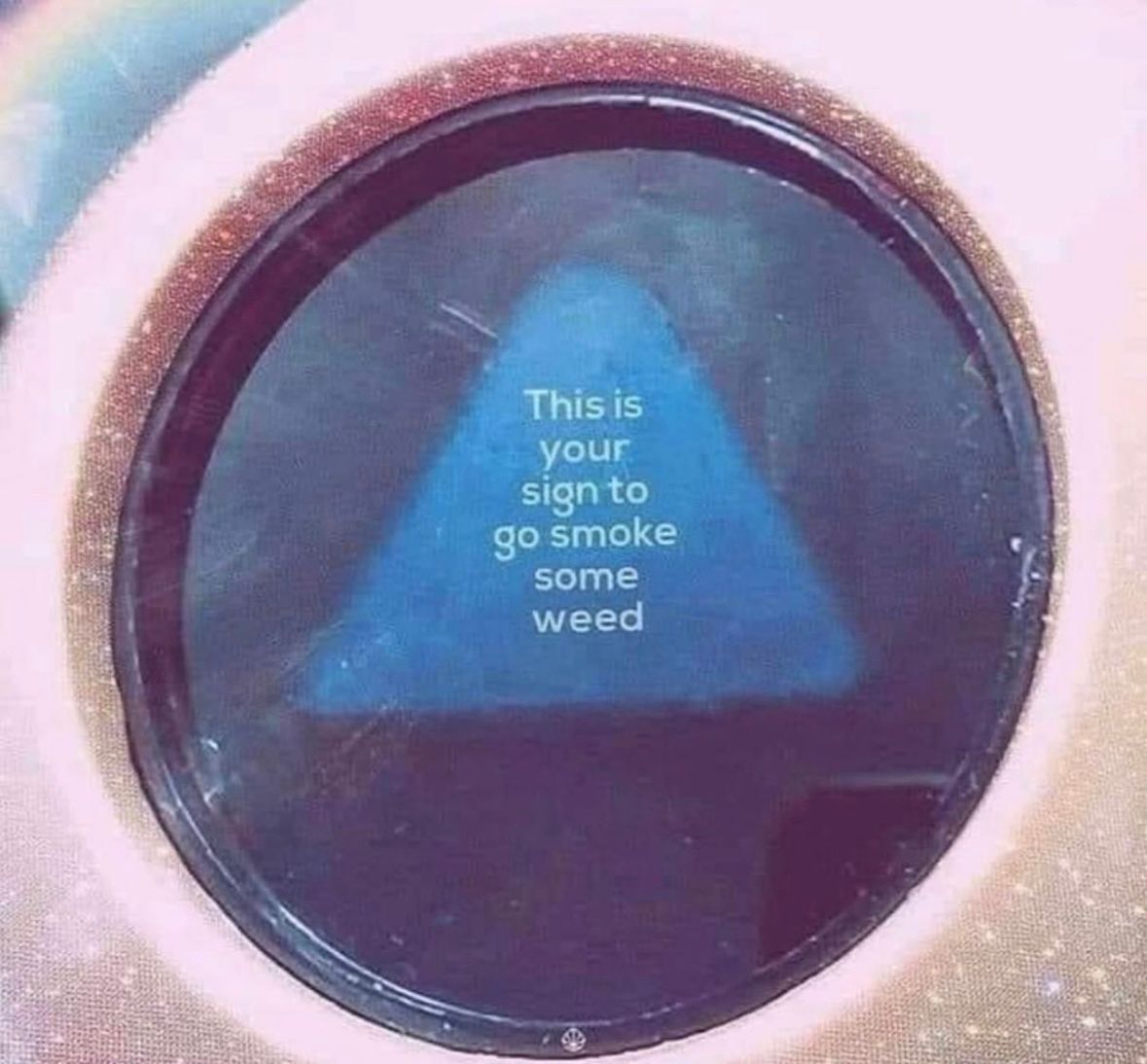 WeedPorns's tweet photo. Just the sign I needed https://t.co/fOQv4ToDs3