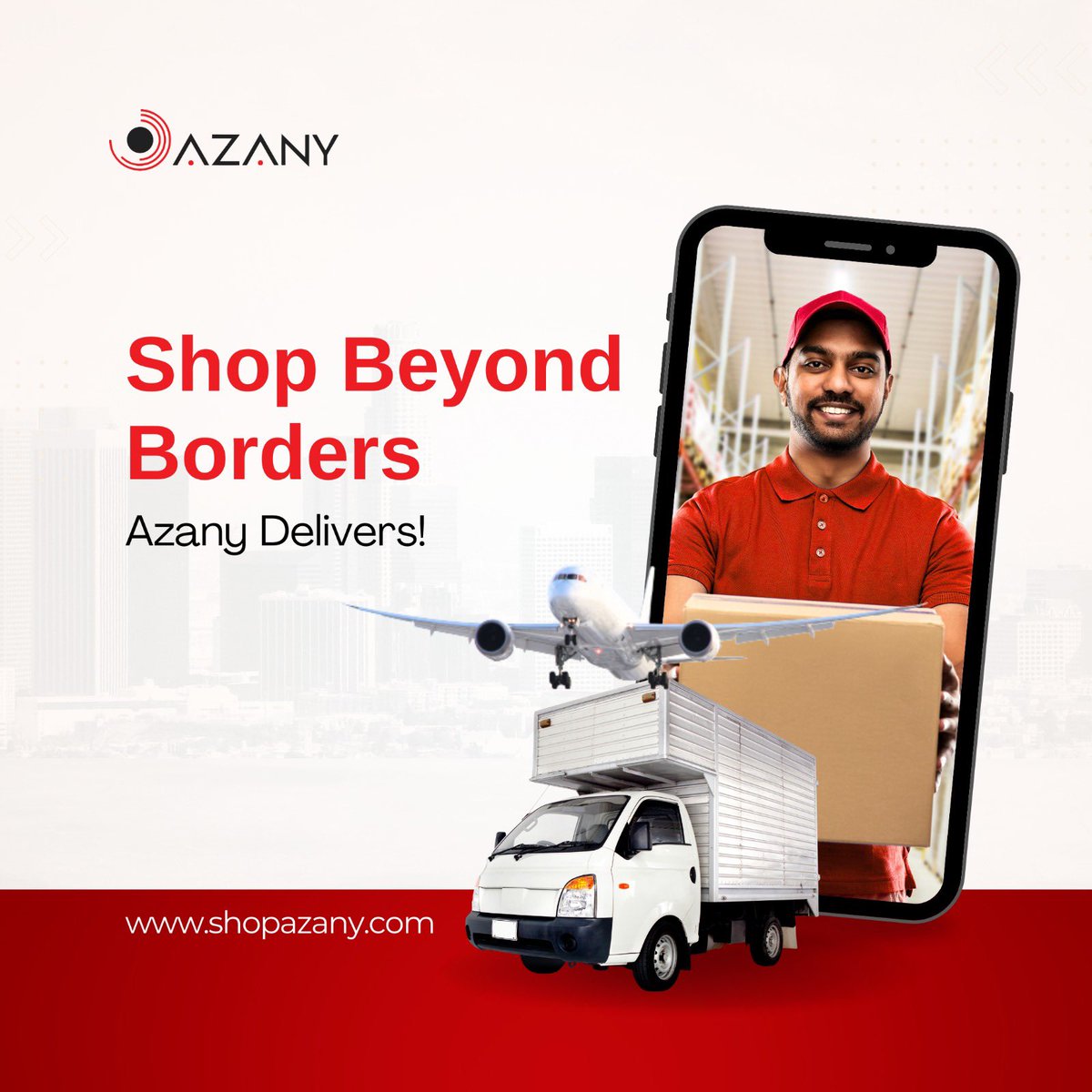 shopazany's tweet image. 🌍🛍️ Shop Beyond Borders with Azany! Get the latest global trends delivered to your doorstep. Start your shopping adventure today! #AzanyDelivers #GlobalShopping #ShopBeyondBorders 

👉 Explore now: shopazany.com