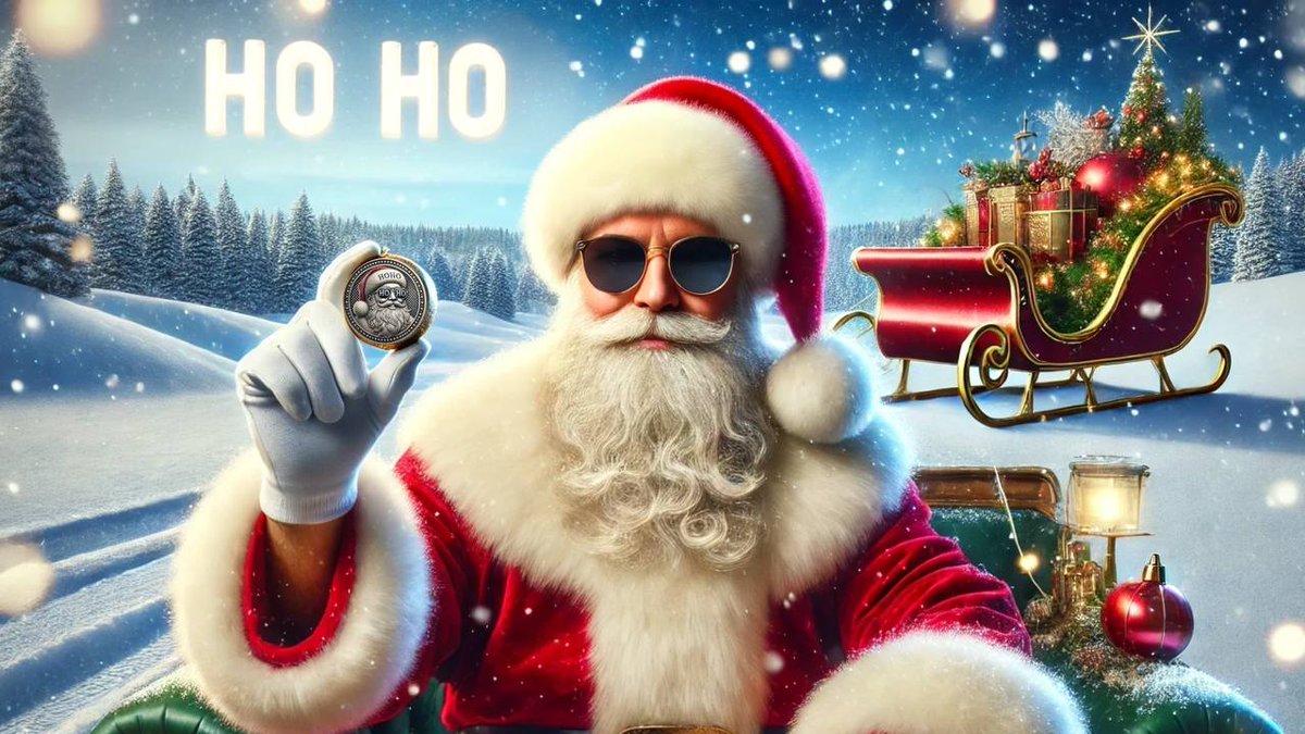 1 in 3 people still believe in Santa!

This Christmas, he’s bringing joy and wealth with $HOHO on Solana!

With 95% of folks celebrating Christmas, come join @HOHOonSOL and discover your own financial gifts this season!

#HOHO

CA: 9C8FauvQvaErA3Fcuv1qaiZw7fPtdWV4rPnAxSXMpump