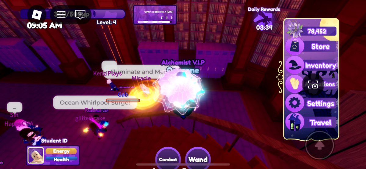 Royale_Oceanne's tweet photo. Make sure to check out @PlayAlchemyHigh ! It just came out today and it is a lot of fun^^ #roblox #alchemyhigh https://t.co/8DsJC3e99v