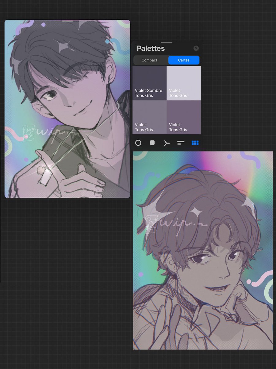cherrushi's tweet photo. wip 🍎
#Rafayel #Caleb #LoveandDeepspace https://t.co/9RYqFlsMrY