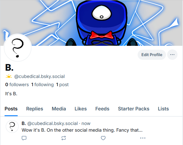 SafeForB's tweet image. You can now find B, in another world, should you wish.