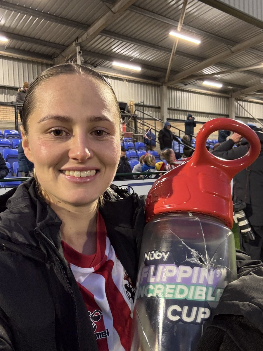 SAFCWomen's tweet photo. 🤩 Introducing today’s Nuby Player of the Match! 

Awesome again, Peggy! 👏 https://t.co/vVRHeuYdXJ