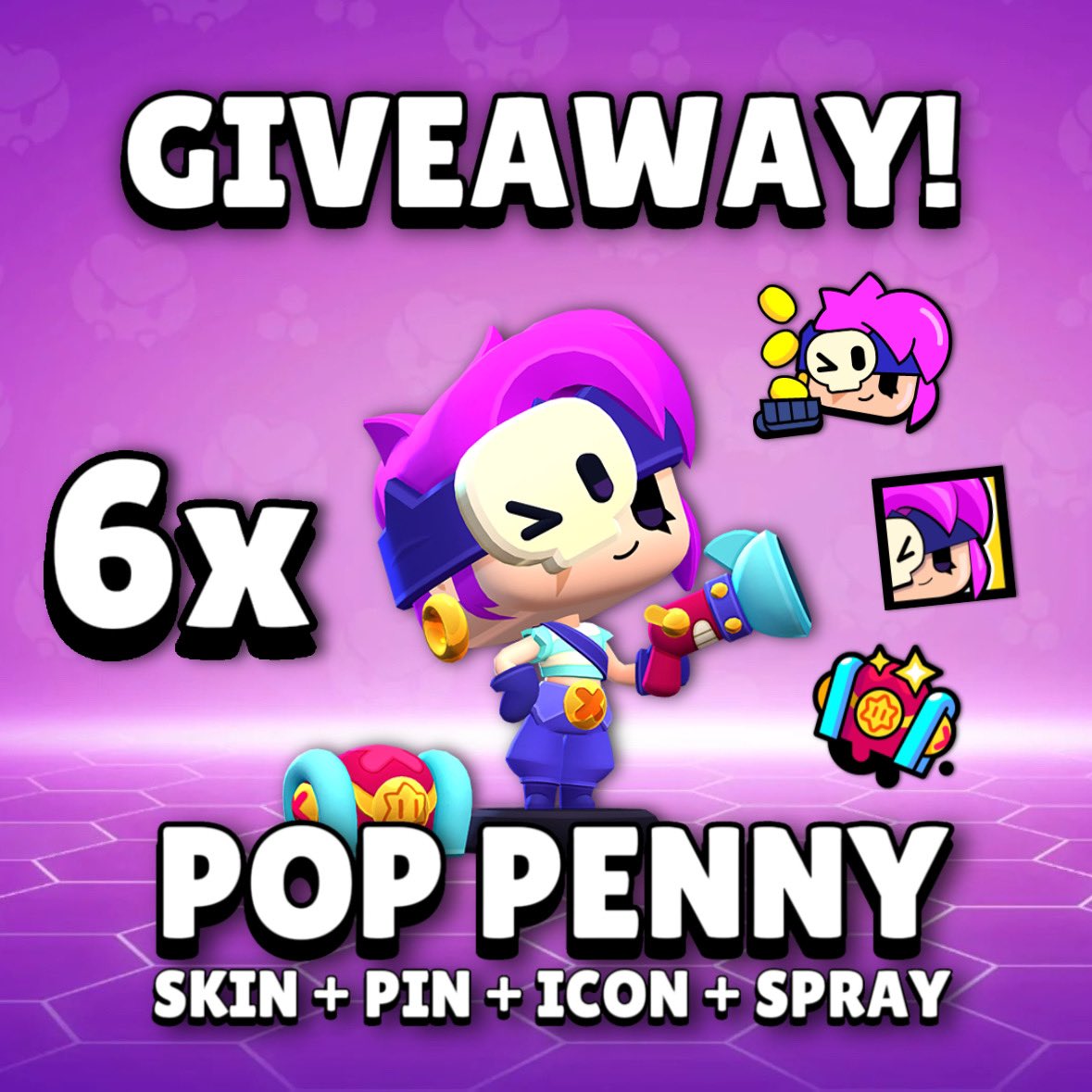 TryazGaming's tweet photo. Pop Penny Giveaway 🎉

☑️ FOLLOW
❤️ LIKE
♻️ RETWEET
💬 Send Picture with my Cretor Code: Tryaz 🫱🏻‍🫲🏼

Giveaway will run for 7 days! 2x Winners on X, Instagram &amp; YouTube
Good luck 🍀
#PopPennyGiveaway https://t.co/npHHXoWKld