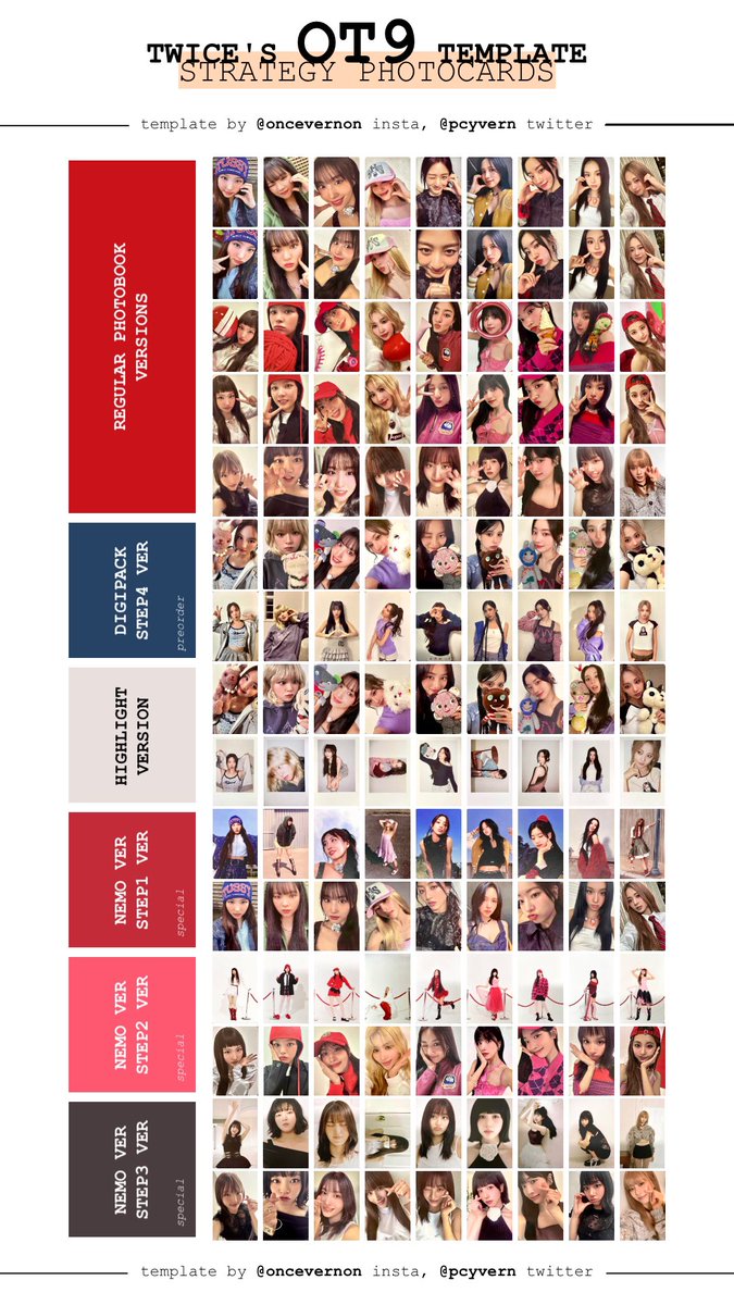 TWICE Strategy デジパック Highlight nemo アルバム twice album