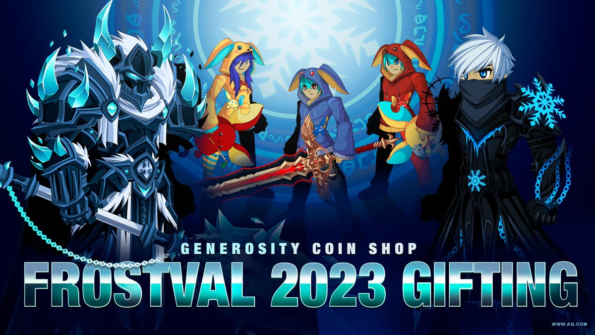 Each day you donate during our Frostval Gifting event, you'll earn a Generosity Coin. Spend them in the merge shop to unlock wicked winter gifts! A few new items landed in the shop last week, but even more are heading your way this Friday. AQ.com