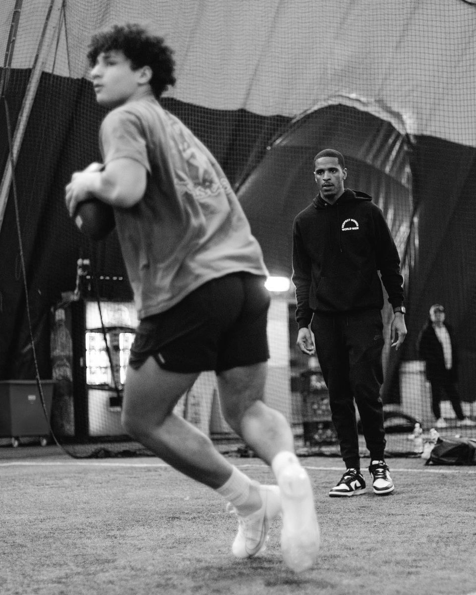 Keep watching over me, Coach. 🕊️♾️