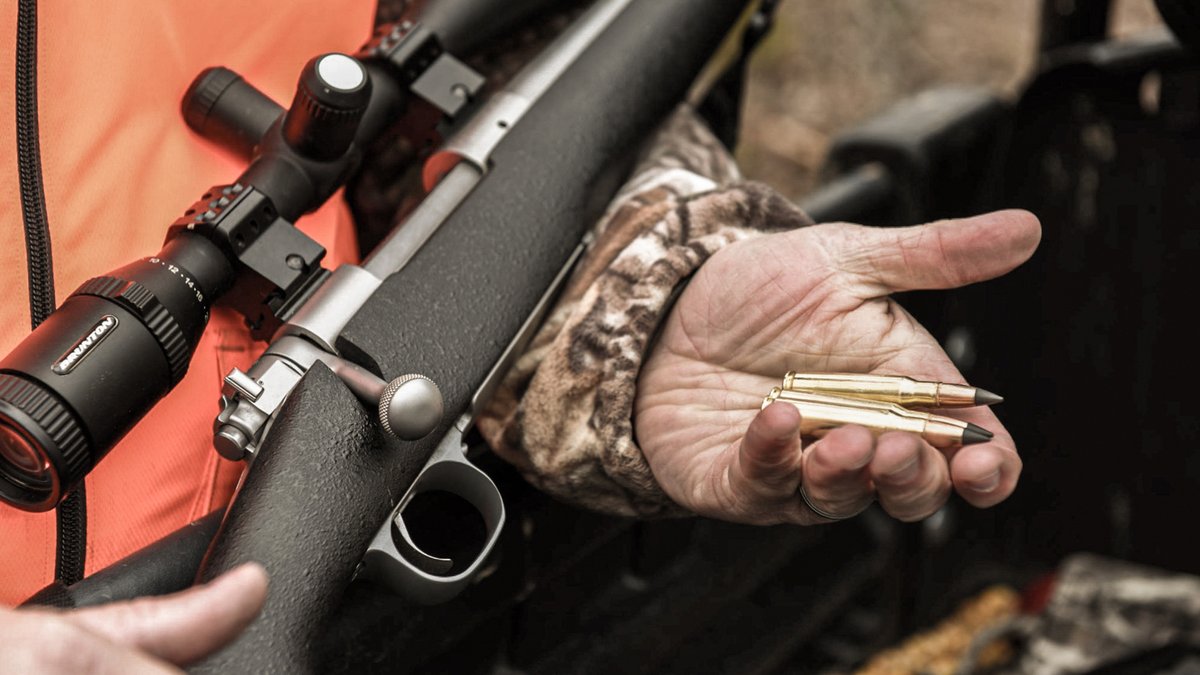 winchester's tweet photo. Engineered for massive knockdown power and rapid expansion, it’s designed to deliver quick, clean results. 

#DeerSeasonXP #WinchesterAmmunition #BuiltForHunters #DeerHunting https://t.co/VYf4YqEcon