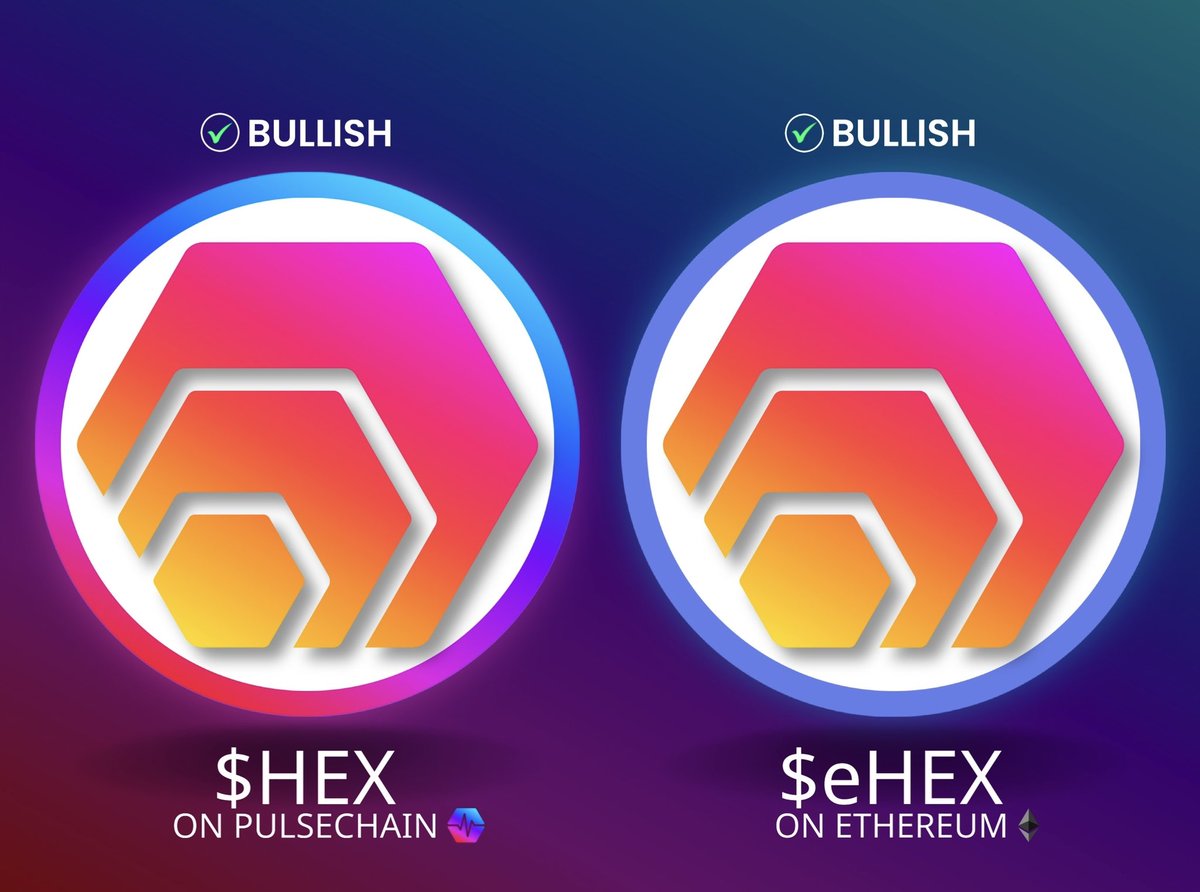JUST IN: $HEX on #Ethereum is up 30% today 200% IN A MONTH When everything  Richard Heart related soon gets deemed “not a security”, HEX on Ethereum  will ALSO get listed on
