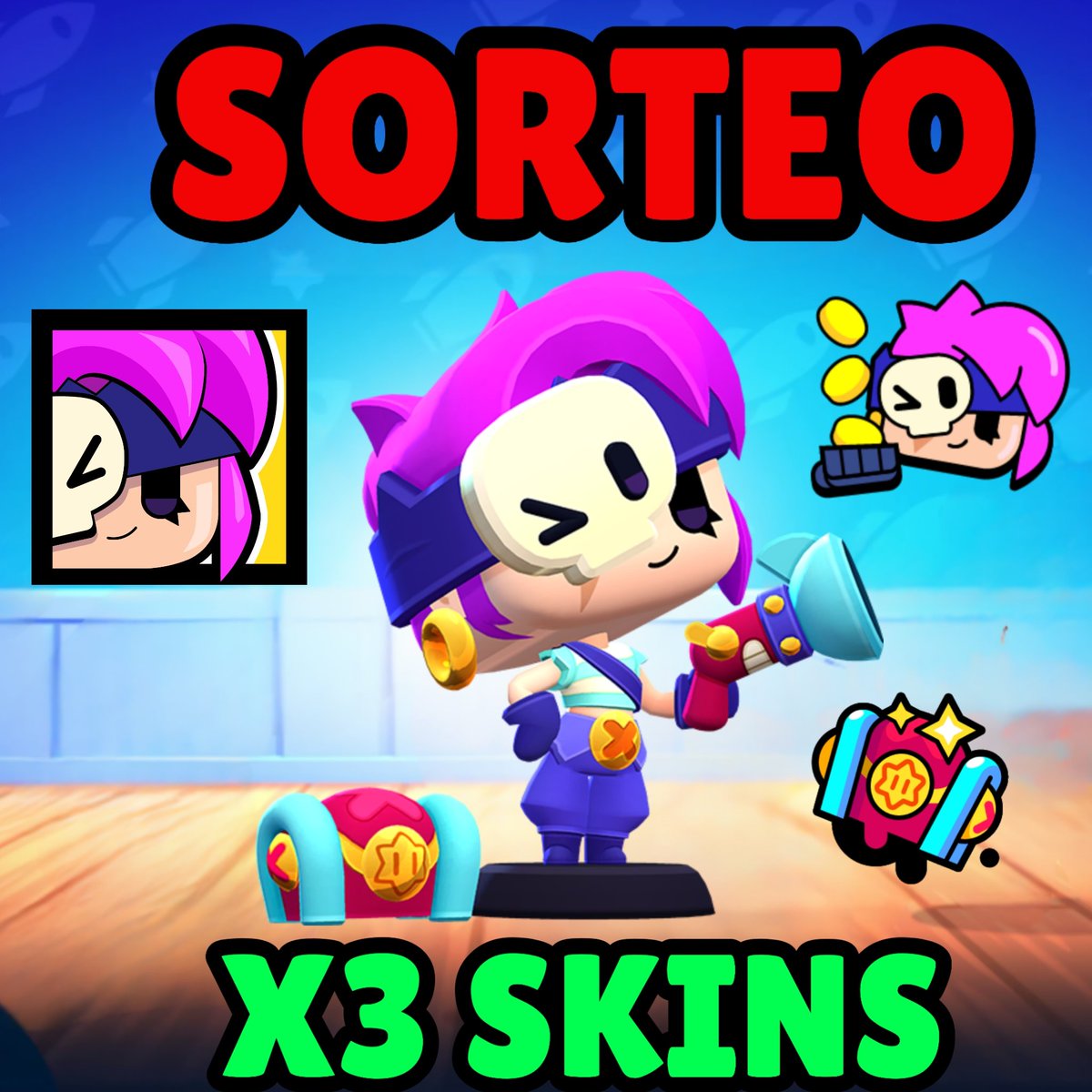 JulianBS421's tweet photo. 🎁 SORTEO X3 Pop Penny 🎁

✅Follow a 
@JulianBS421

♥️ Like y RT 🔁
🫂 Etiqueta 2 amigos

💫Doble oportunidad de Ganar💫

✅Sígueme en Twitch:
https://t.co/SKLgBebQFl

☘️Ganadores el 13 de diciembre ☘️

#PopPennyGiveaway
#BrawlStars #BrawlTalk #giftedbysupercell #sorteo https://t.co/Li40X8SxUx