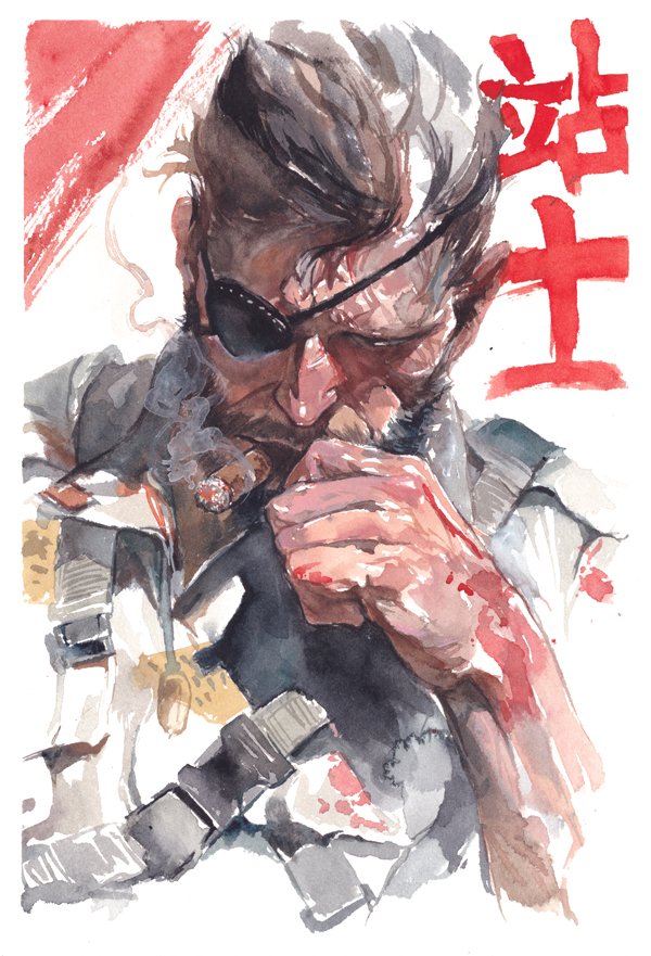Itoscaresme's tweet image. Big Boss painting! @HIDEO_KOJIMA_EN   @Kojima_Hideo #mgs #MetalGearSolid 

Some prints at:
itoscaresme.shop

#光る君へ #水彩画 #アート #アニメ #中国 #美术 #watercolor #art #painting #marvel #comics #japan #japanese #ramen #日本
