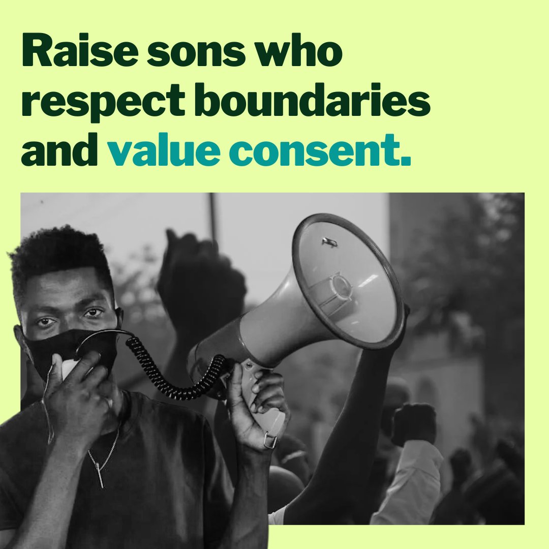 GirlsFirstFin's tweet photo. Respect starts at home. Teach boys to value consent and honor boundaries—because tomorrow’s world is built on today’s lessons. Together, let’s raise a generation that chooses equality over control and compassion over violence.

#StopViolenceNow #EndGenderBasedViolence #ProtectHerRights #16DaysOfActivismAgainstGenderBasedViolence