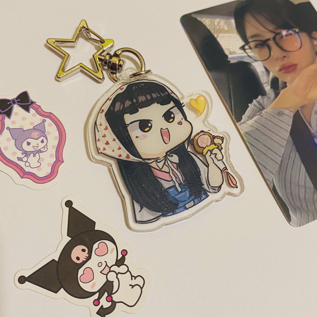 baeseulcari's tweet photo. 💌 ~ from @aegyujunhui ♡

Look at this very cutesy Seulgi keyring. Thank you so much po! 💛🥰 https://t.co/NRvGWqtknG