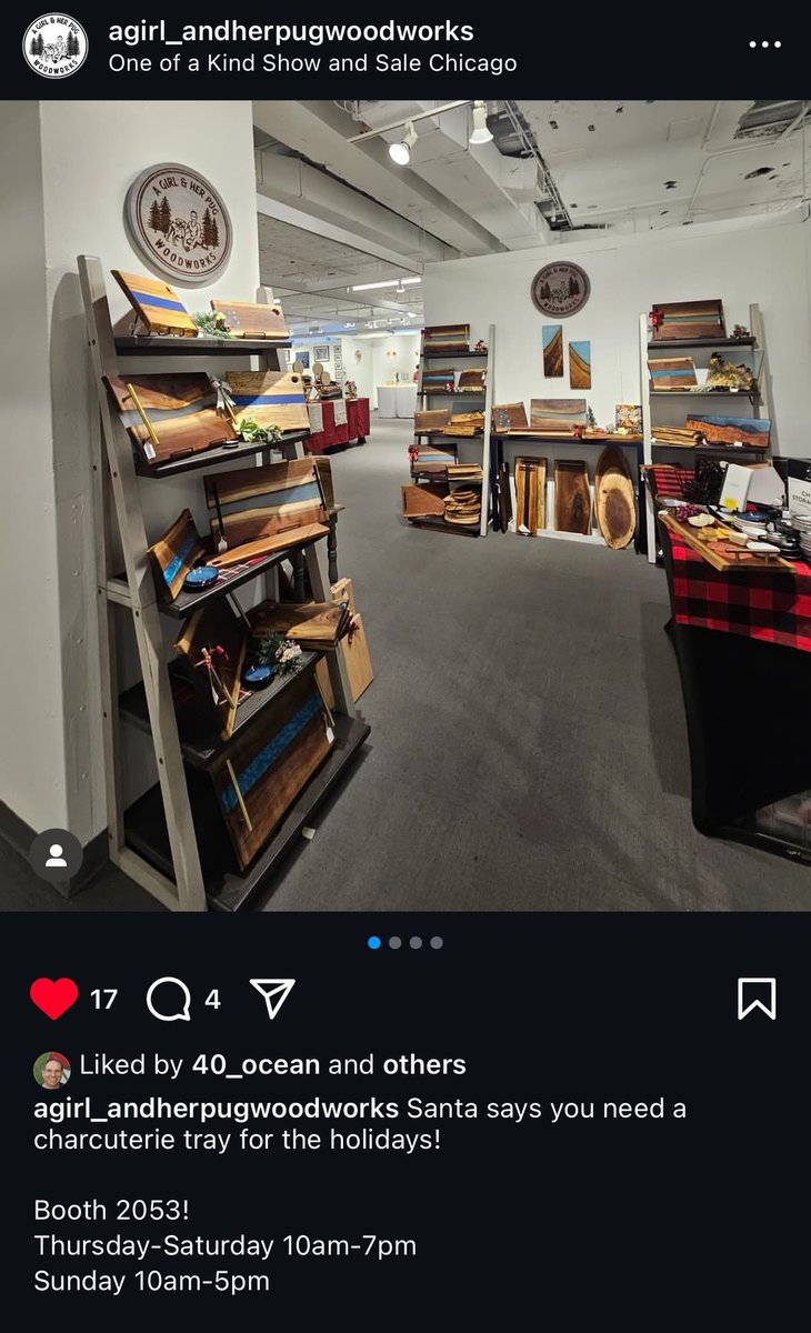 Steve_CigarGuy's tweet image. 🚨LAST DAY🚨 10a-5p
My friend Alexa is selling her charcuterie boards at the ONE OF A KIND show location: THE MART BOOTH 2053 tell her Steve the cigar guy sent you and get 10% of the boards. These make great Christmas presents!! #charcuterie #oneofakindshow #themartchicago