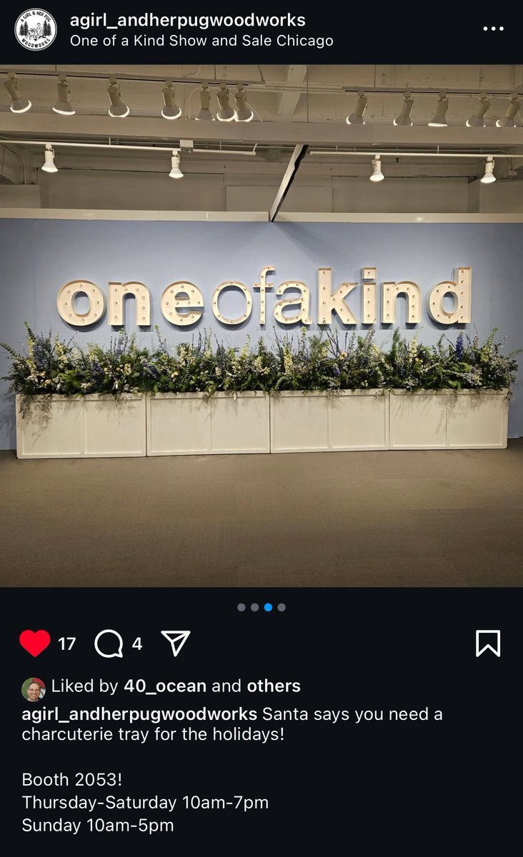 Steve_CigarGuy's tweet image. 🚨LAST DAY🚨 10a-5p
My friend Alexa is selling her charcuterie boards at the ONE OF A KIND show location: THE MART BOOTH 2053 tell her Steve the cigar guy sent you and get 10% of the boards. These make great Christmas presents!! #charcuterie #oneofakindshow #themartchicago