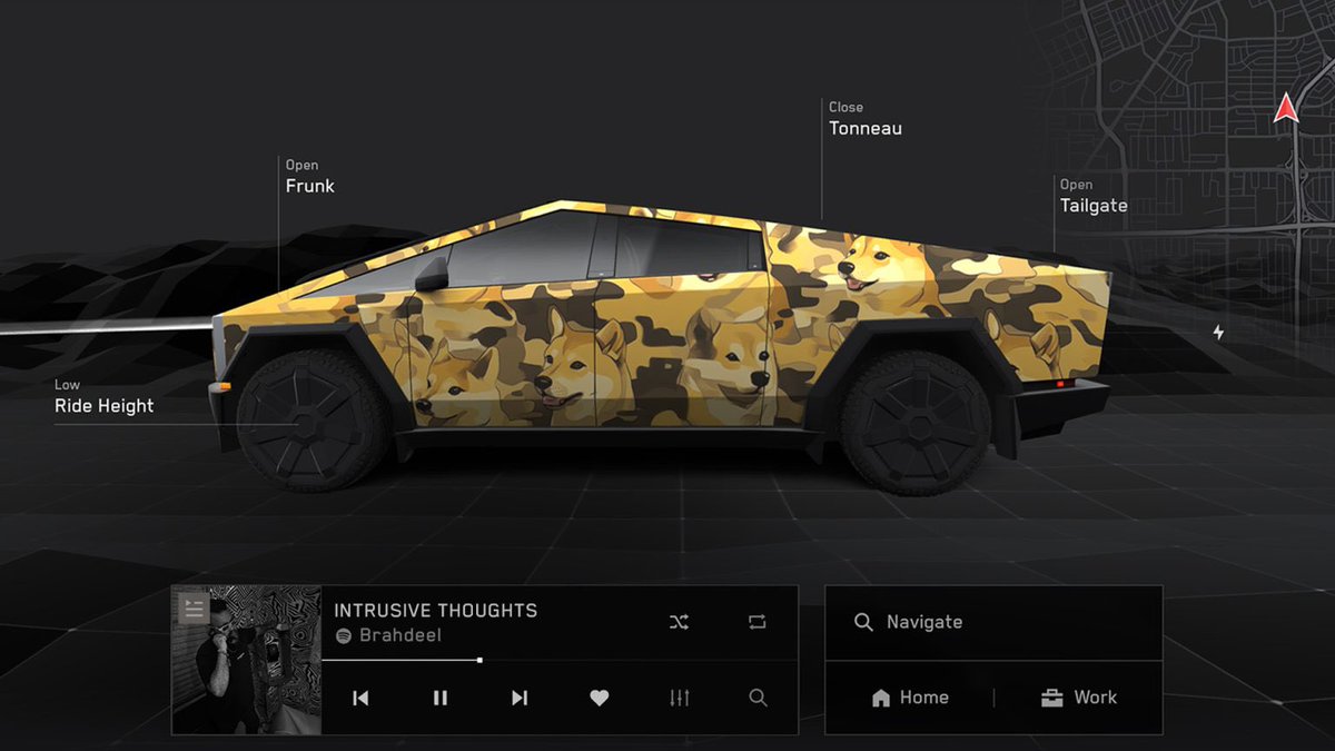 TheTeslaLife's tweet photo. #Tesla’s custom #Cybertruck #CyberWrap avatar to launch on other models
https://t.co/4iLJoqN61f https://t.co/d95wYY0WcZ