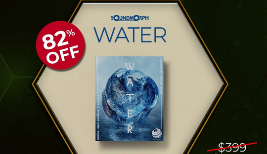 SampleSReview's tweet photo. Get 82% Off Soundmorph Water 🔥👉https://t.co/jm3jfeiPnV
More Deals through Link Above!
#plugindeals #pluginsale #deals #12DaysOfChristmas  #musicproduction #composer #musicproducer #producerlife #sounddesign #samplelibrary #Audio https://t.co/9qdsEs4hrl