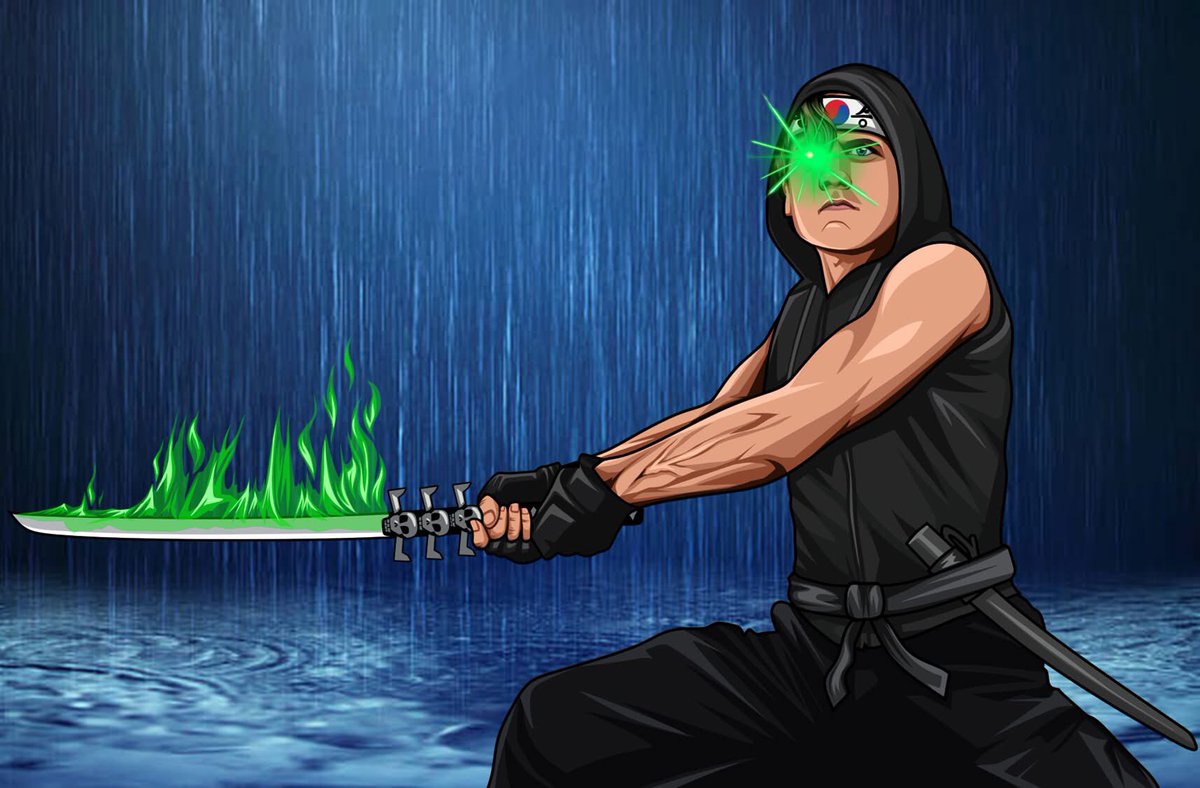 74Taepung's tweet photo. #sword #greenflames #greenlaser #artillustration #digitalart #rain 
Most people will close the book on me and pretended like “I don’t even exist to them” My story isn’t over, my story between them is. Stand by me, excluded me or abandoned me!? 
My Sword Will Prevail!! https://t.co/KunXEBsFHs