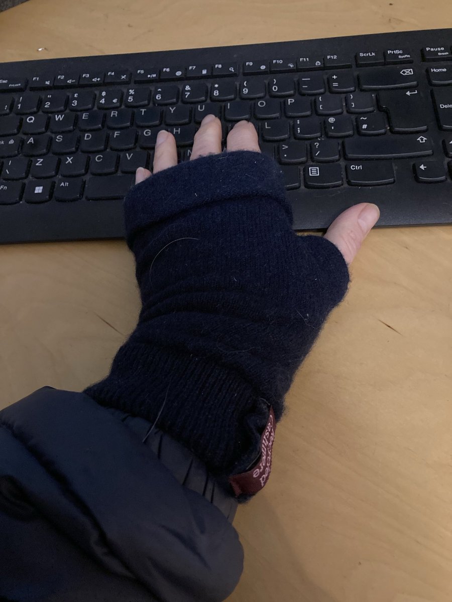 I’m not saying it’s cold in my house but I have just put on my coat and mittens to start writing 🥶