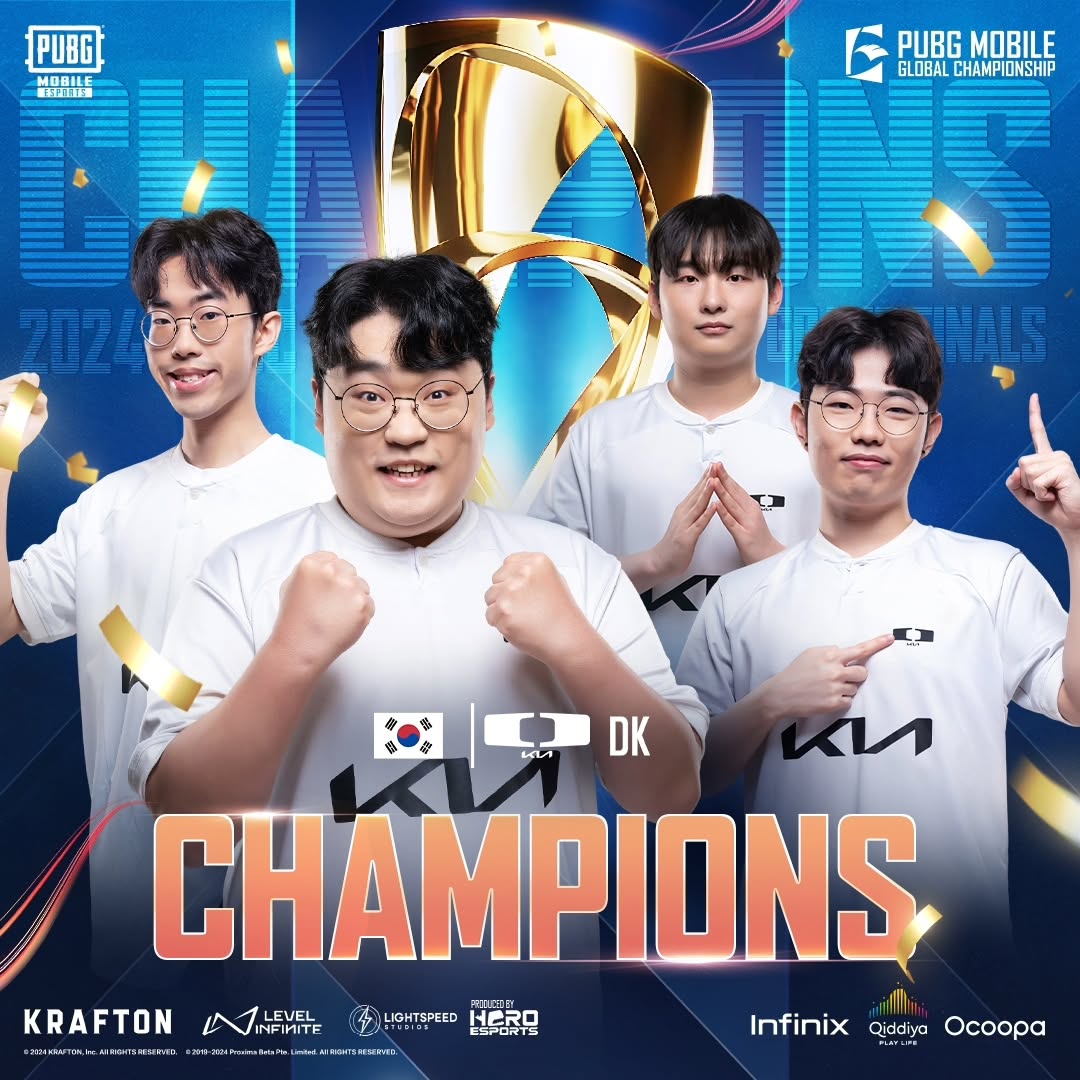 smicgames's tweet photo. Dplus KIA: PMGC 2024 Champions 🏆 https://t.co/4VAchAausJ