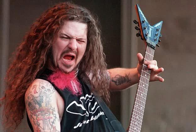 TheOzzFest's tweet photo. Rest in Peace @DimebagDarrell, shown here during OzzFest 1997 in San Bernardino, CA with @Pantera https://t.co/XeaPQy78It