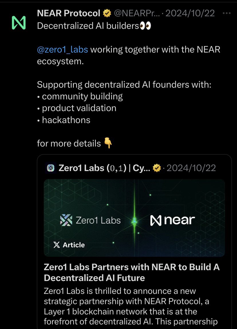 GamblerHabit's tweet photo. $DEAI | @zero1_labs 

Ok enough with the baseless fud heading to main catalyst for the project 
it happens to $PAAL $ATOR before

Look, do you guys think these big projects came up being a partnership only with a simple conversation such as “Hi, lets do a partnership shall we!” https://t.co/scnAEMiYxK