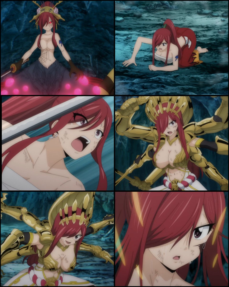 Erza in episode 22 of FT100YQ