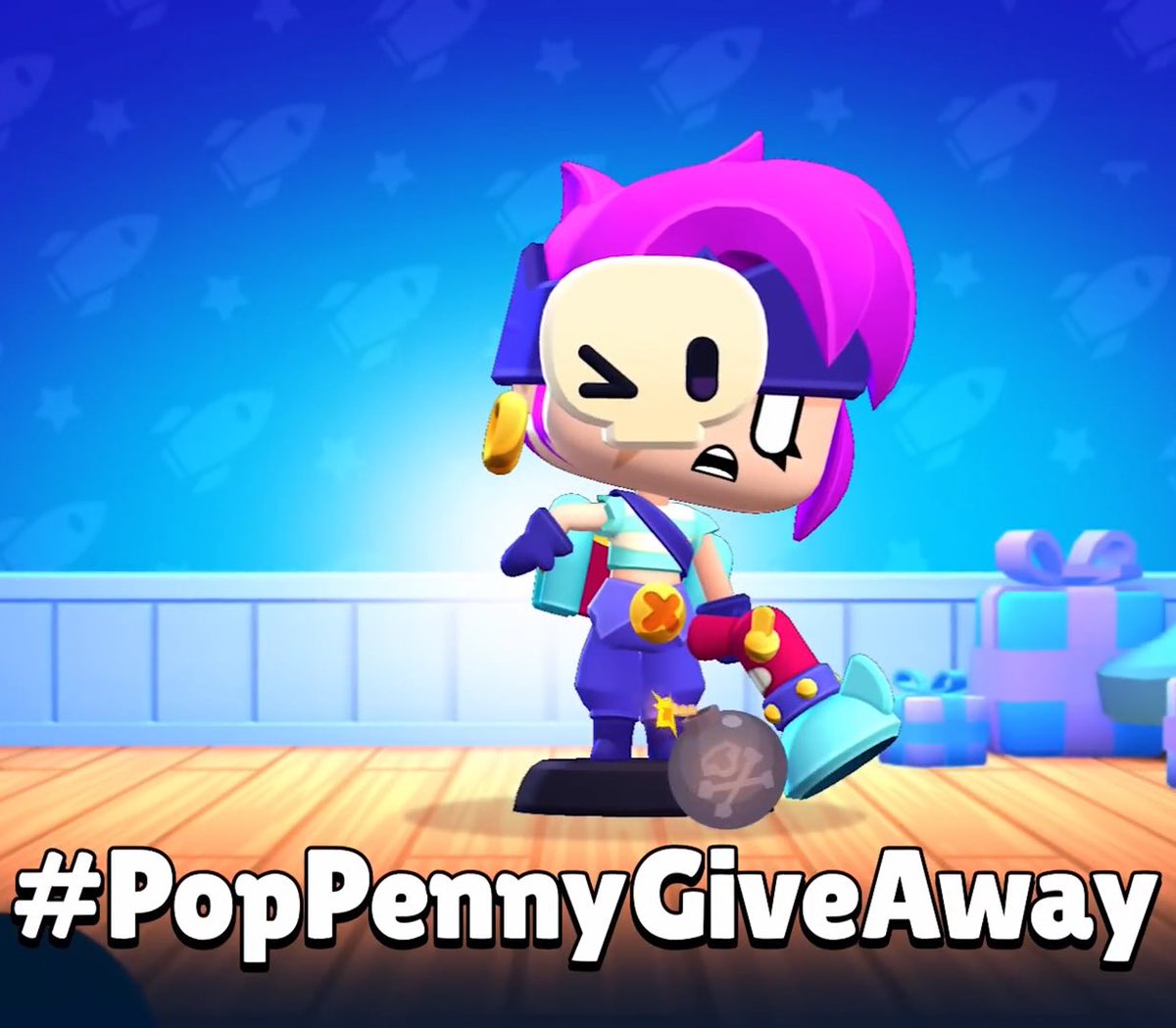 judebrawlstars's tweet photo. x3 Pop Penny Skin+ Pin + Profile Icon + Spray Giveaway! 🎉🎉🎉

How to enter:
• Follow @judebrawlstars 
• 🩷Like , Share ♻️and tag 2 friends

Winners will be picked on December 14th
Good luck to everyone 
#SupercellPartner #PopPennyGiveaway #BrawlStars https://t.co/PE1GTjSsb5