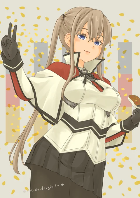 美味しいシュトーレンご満悦グラーフ#艦これ 