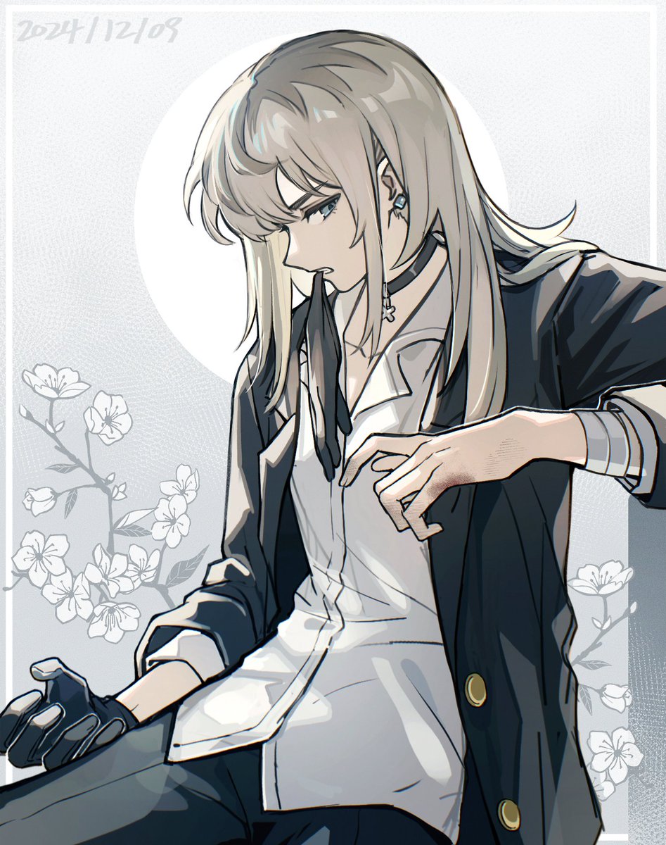 #ガルクラ
#河原木桃香生誕祭2024
💙💙💙