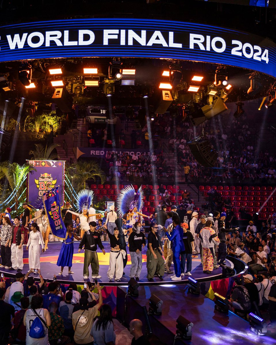 redbullshop's tweet photo. Cheers to an epic night at the @redbullbcone World Final 2024 🔥
💃 India Sardjoe secured her 2nd belt &amp; 🕺 @mennovangorp made history with his 4th! Congratulations to these incredible breakers! 🎉

#RedBull #Breaking #Brazil https://t.co/SKY4nLEGBB