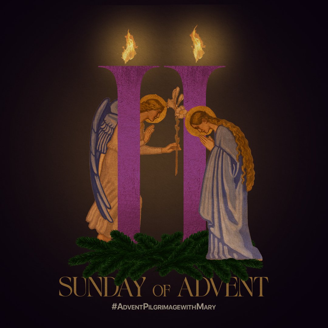“And this is my prayer: that your love may increase ever more and more in knowledge and every kind of perception, to discern what is of value, so that you may be pure and blameless for the day of Christ…” (Phil. 1:9-10) #AdventPilgrimagewithMary