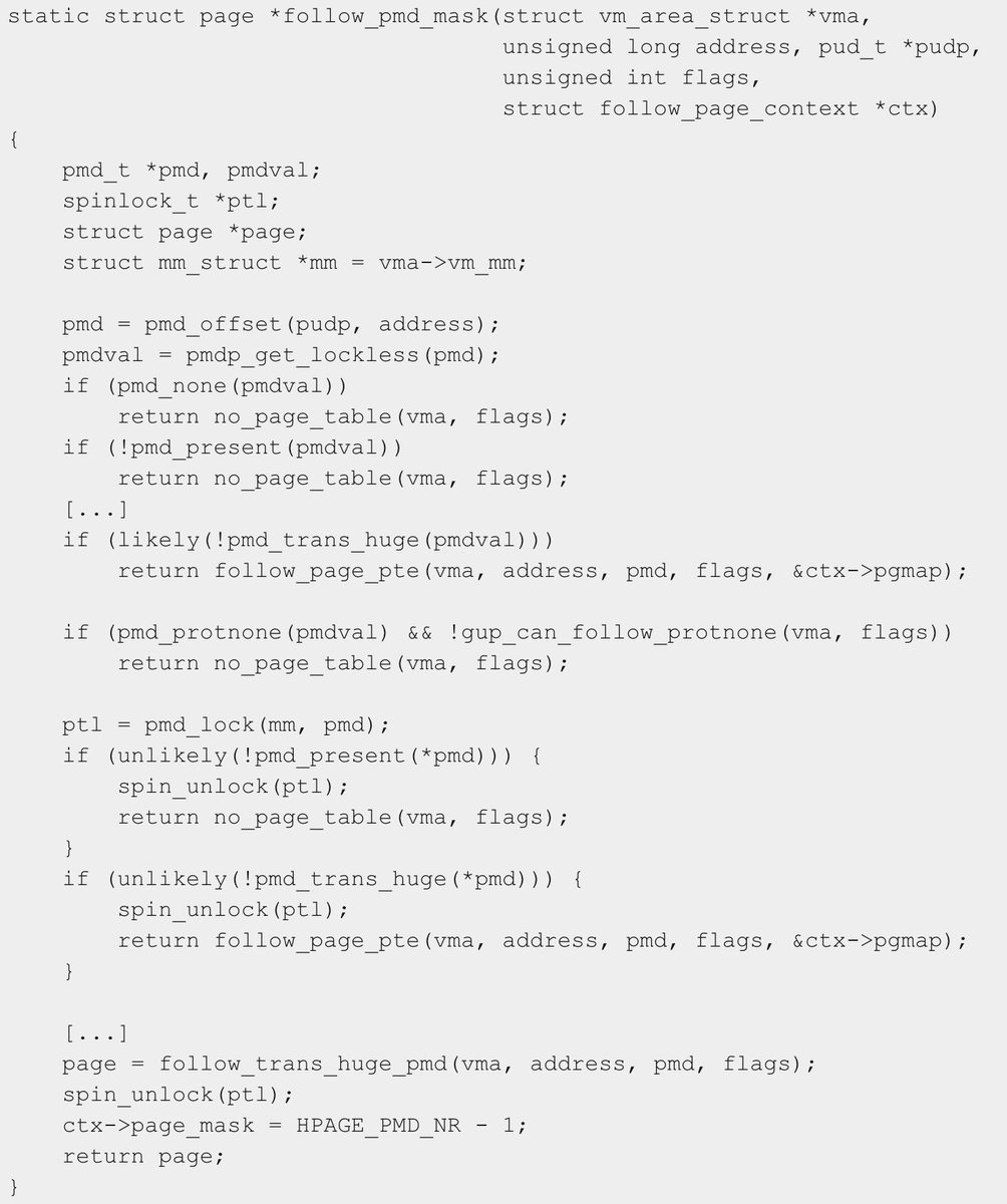 0xor0ne (@0xor0ne) on Twitter photo Linux user space page pinning and page table walking internals
blogs.oracle.com/linux/post/pin…
Credits Shoily Rahman
#Linux #cybersecurity Linux user space page pinning and page table walking internals
blogs.oracle.com/linux/post/pin…
Credits Shoily Rahman
#Linux #cybersecurity