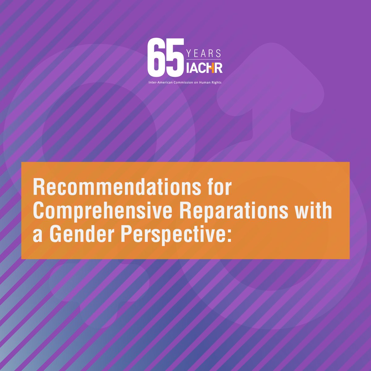 CIDH's tweet photo. The #IACHR recommends ensuring women victims of armed conflicts and authoritarian regimes receive #JusticeandReparation, addressing #GenderBasedViolence and discrimination. This aims to amplify their voices in the #TruthJusticeAndReparation process.
📖👉 https://t.co/YlKYLUILBC https://t.co/aRuERhoyg2