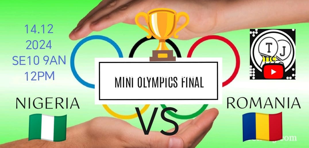 The Mini Olympics Final between Romania and Nigeria is on 14.12.24 <a href="/StJosephsSE10/">St. Joseph's Catholic Primary School</a>