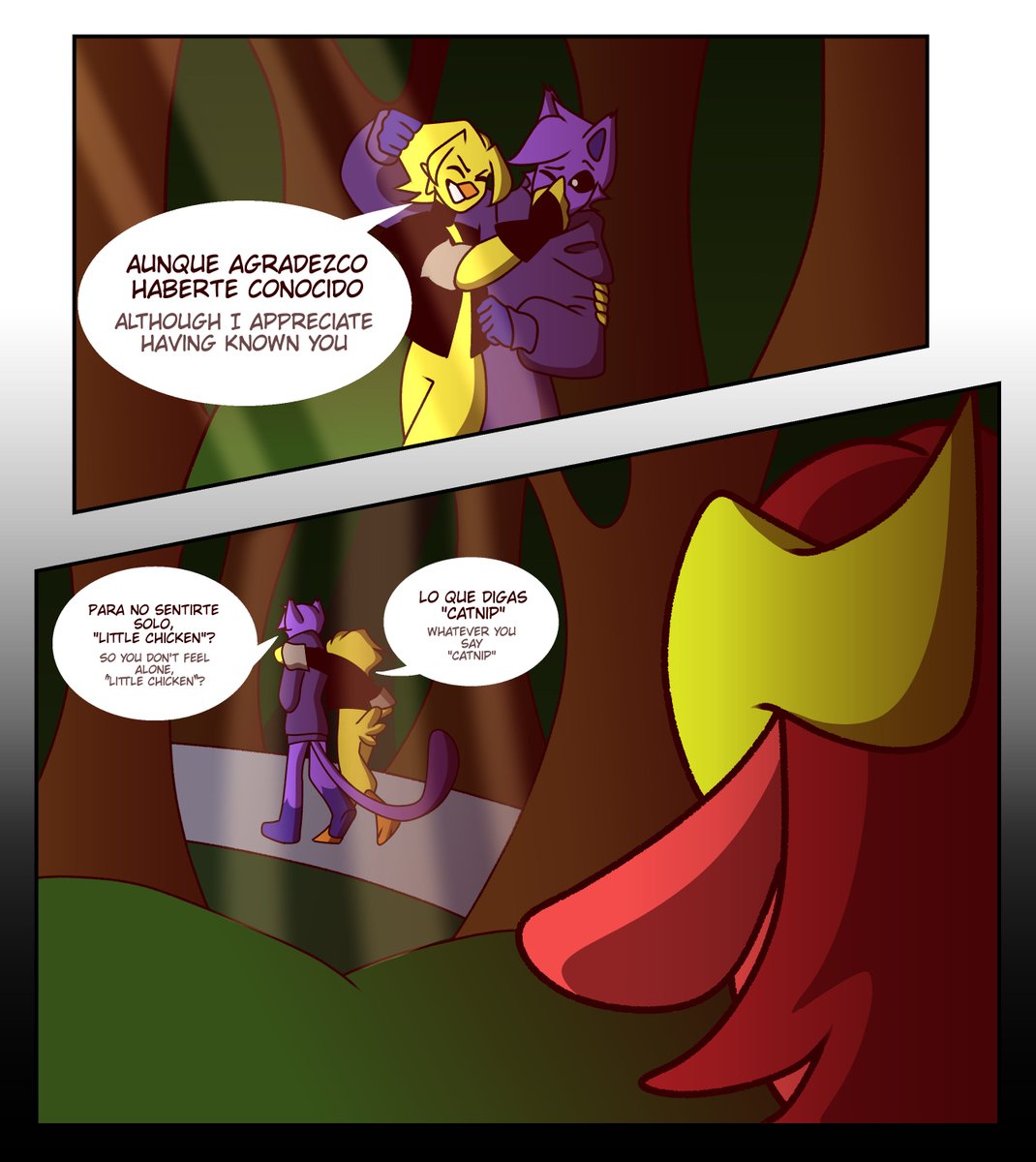 _KarmaBunny_'s tweet image. Extra del cómic (1/2)
🗿🗿🗿

#SmilingCritters #SmilingCrittersAU #catnap #KickinChicken